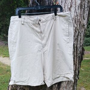 Dockers Men's Tan Flat Front Shorts
